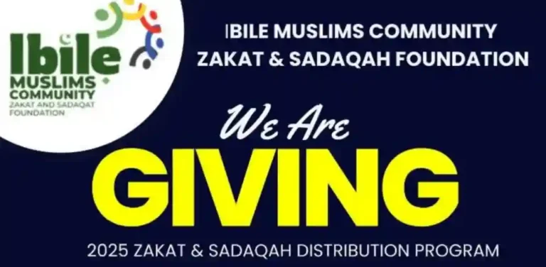 Call for Application: Ibile Muslims Community Zakat and Sadaqah Support Programme 2025