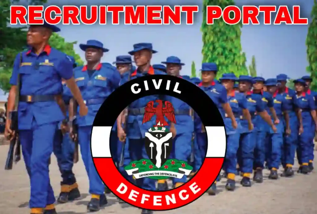 Nigeria Civil Defence, NSCDC Announces 2025 Recruitment Under CDCFIB