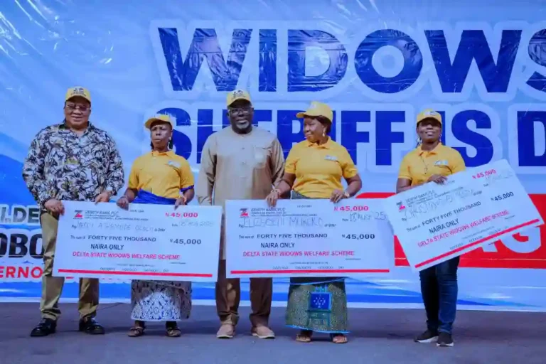 Delta Gov to Pay N15,000 to 10,000 Widows Beneficiaries Monthly