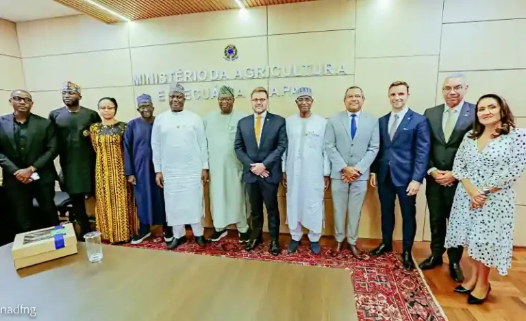 NADF to Fund FG-Brazil MoUs on Agriculture and Livestock Development
