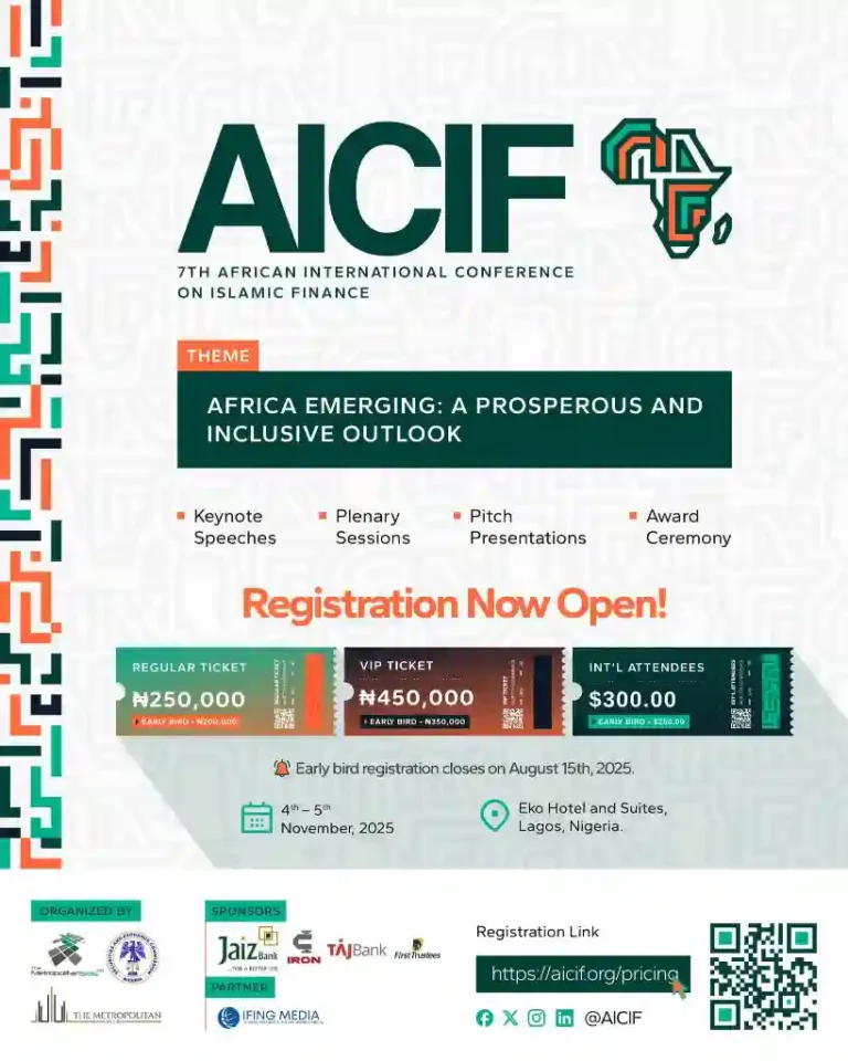 Apply: 7th African International Conference on Islamic Finance (AICIF) 2025