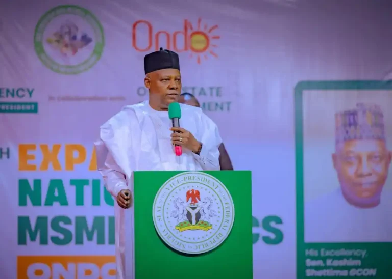 VP Shettima Backs MSME in Ondo, Announces 100 Million Oil Palm Tree Initiative