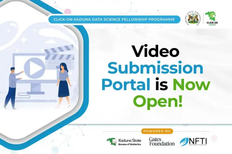 Click-On Kaduna Data Science Fellowship 2025 Stage 2 Video Submission