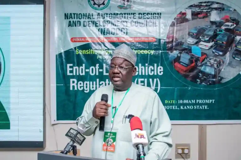 FG, Kano to Create 40,000 Jobs with End-of-Life Vehicle Regulations