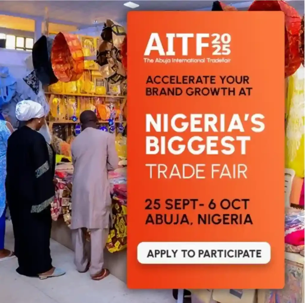 Apply: Abuja International Trade Fair (AITF) 2025 (Exhibition Stall)