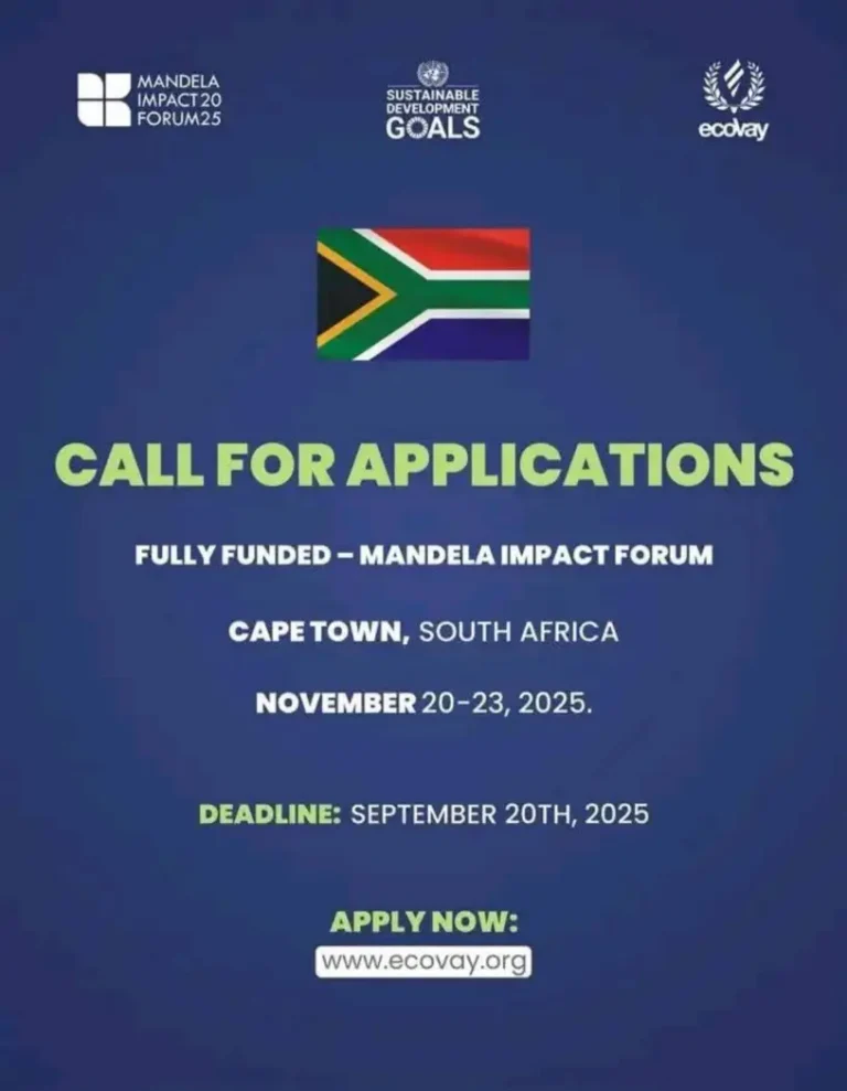 Apply: Mandela Impact Forum 2025 (Fully Funded)