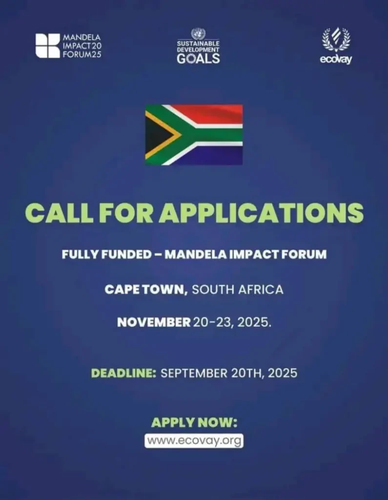 Apply: Mandela Impact Forum 2025 (Fully Funded)