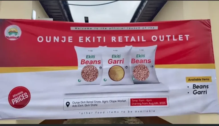 Ekiti State Govt Launches Ounje Ekiti Retail Outlet