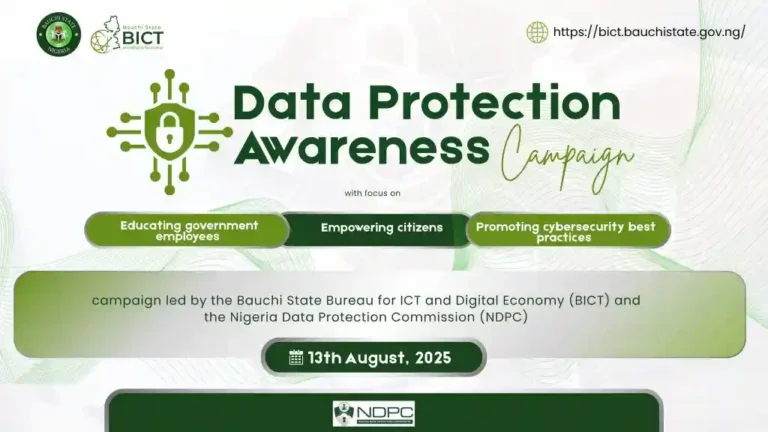Bauchi BICTDE, NDPC to Hold Data Protection Awareness Campaign