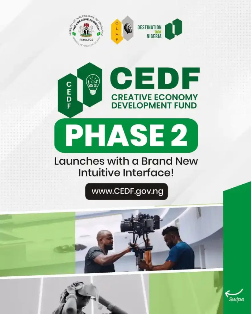Apply: Creative Economy Development Fund CEDF Phase 2 ($100,000)