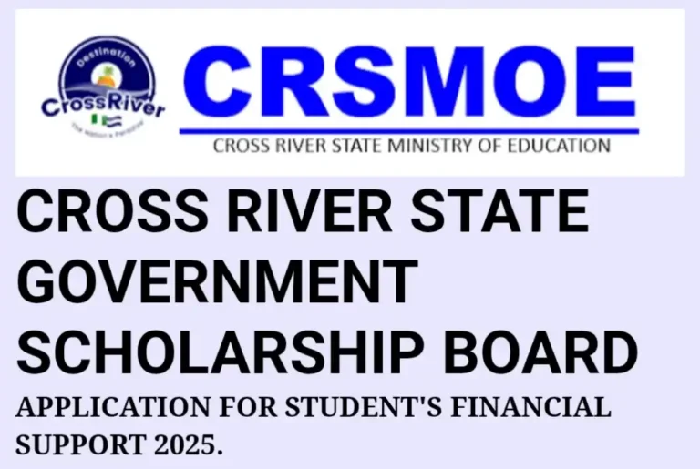 Apply: Cross River 2025 Students Financial Support Program