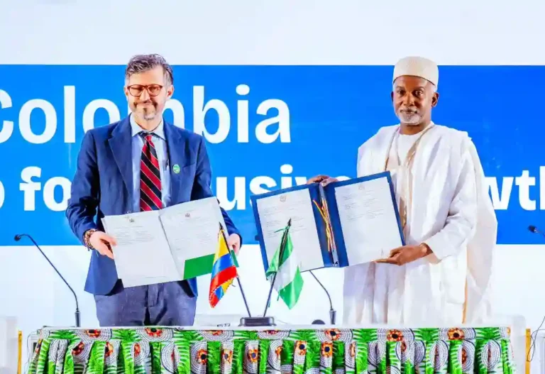 Nigeria, Colombia sign MOU on political consultations and economic cooperation