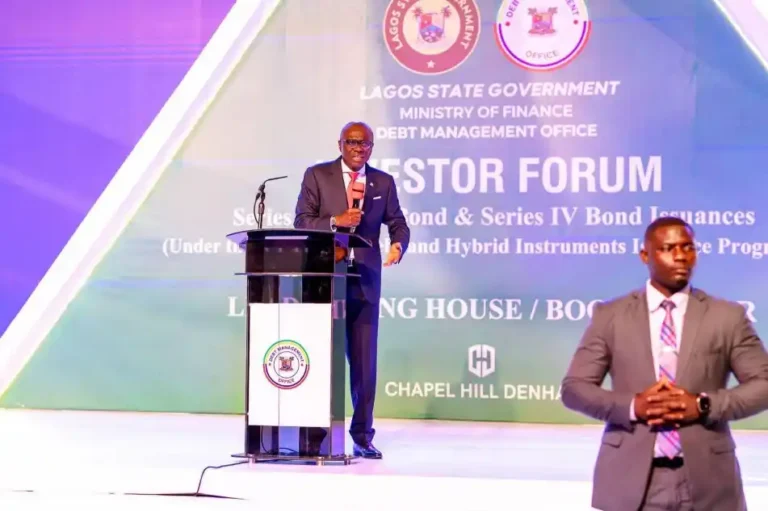 Lagos State unveils historic N214.8bn Bond to woo investors