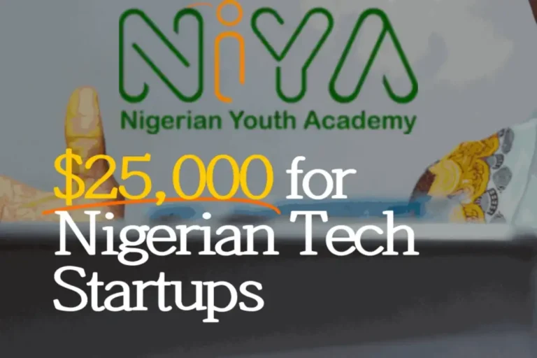 NiYA Tech Startup Pitch Competition 2025 ($25,000 Funding)