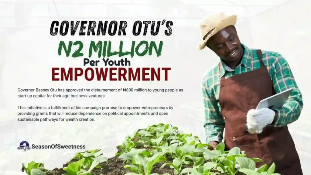 Cross River Gov approves N800m grant for youth empowerment