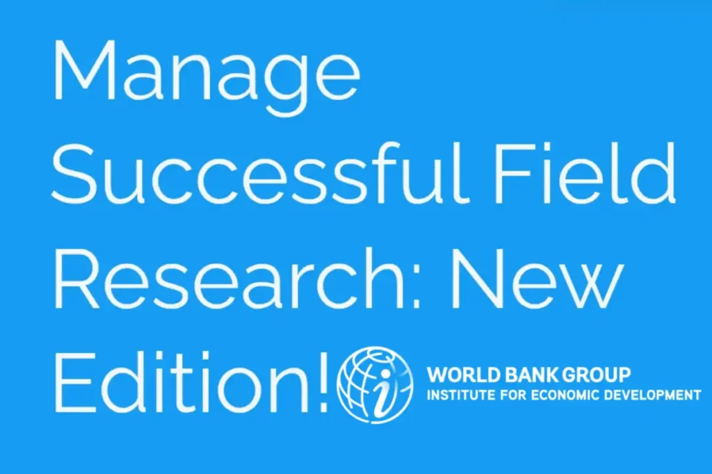 World Bank opens enrollment for manage successful field research course