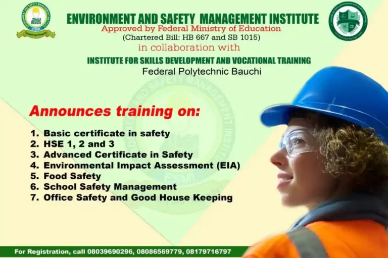FG approves enrollment for ESMI upskill training in Bauchi