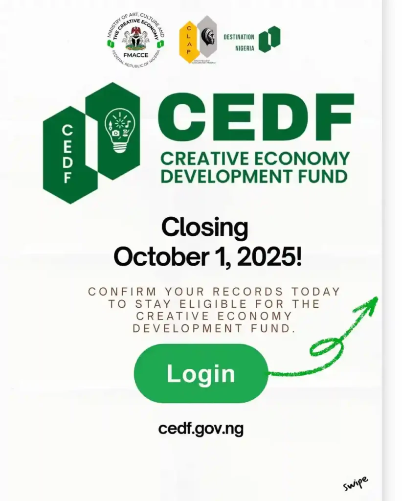 CEDF reminder: applicants urged to confirm records before deadline