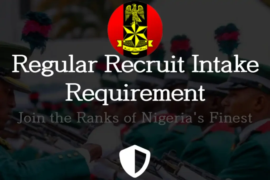 Nigerian Army begins 90RRI 2025 recruitment application