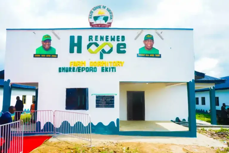 Ekiti Gov commissions three farm dormitories for food production