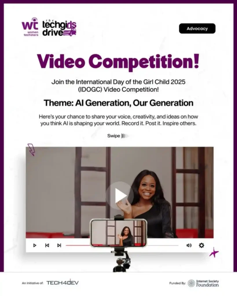 Women Techsters launches Girl Child 2025 video competition with prizes