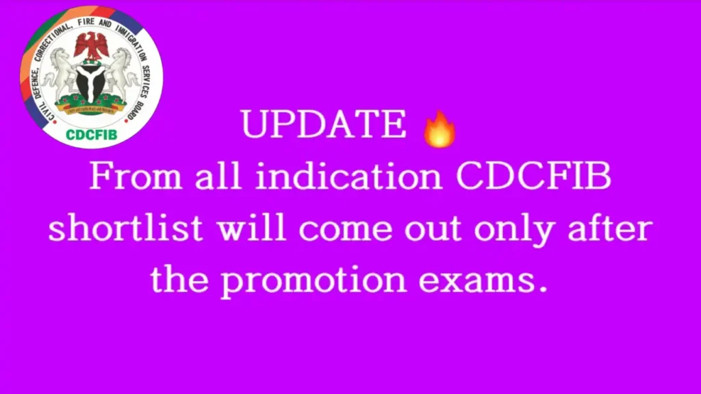 CDCFIB shortlist rumors spread after August promotion exams