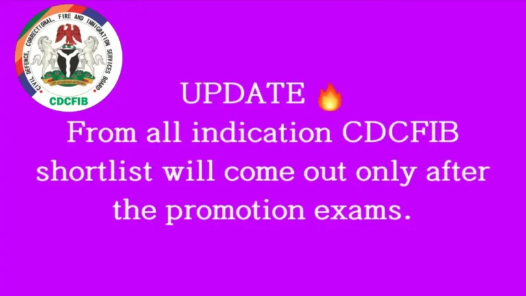 CDCFIB shortlist rumors spread after August promotion exams