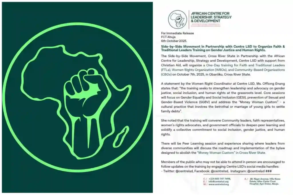 Centre LSD, partners Train Faith and Traditional Leaders on gender justice