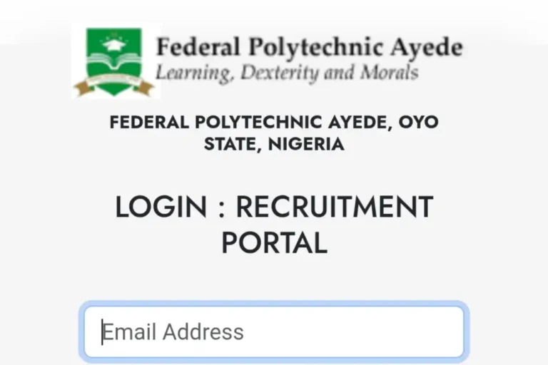 Federal Polytechnic Ayede opens recruitment for teaching and non-teaching staff