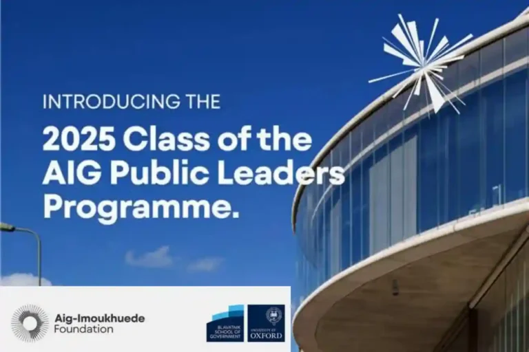 Aig-Imoukhuede Foundation launches cohort 5 of public leaders programme