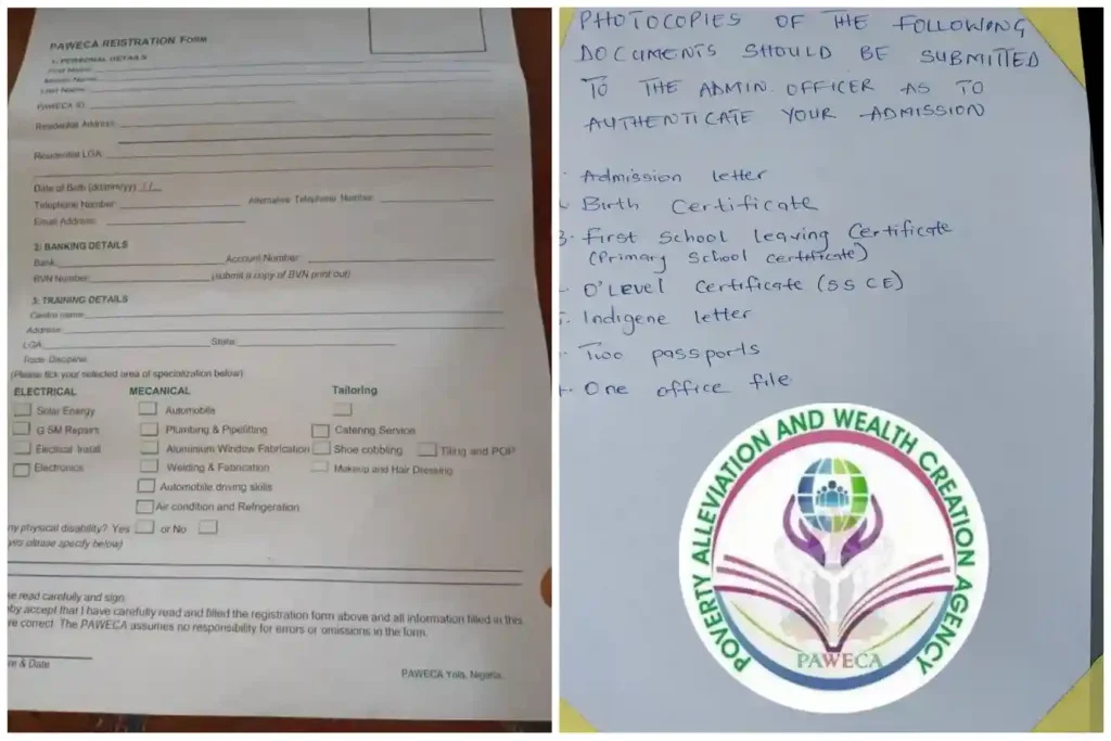 PAWECA begins final registration for skills training in Adamawa