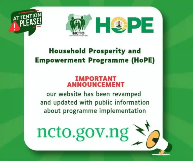 NCTO unveils new HoPE website for household empowerment