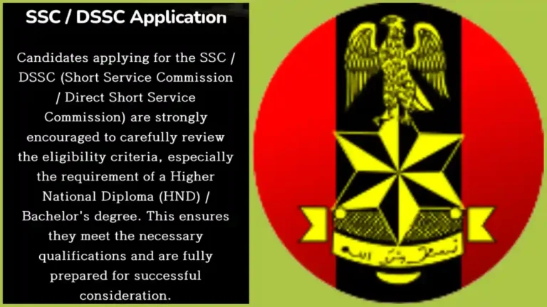 Nigerian Army opens recruitment for SSC course 49/2026