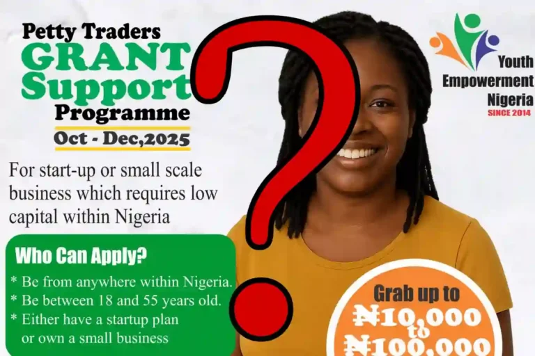 Petty traders grant support programme circulates without verification