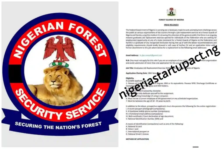 Circulating forest guard recruitment claim targets job seekers