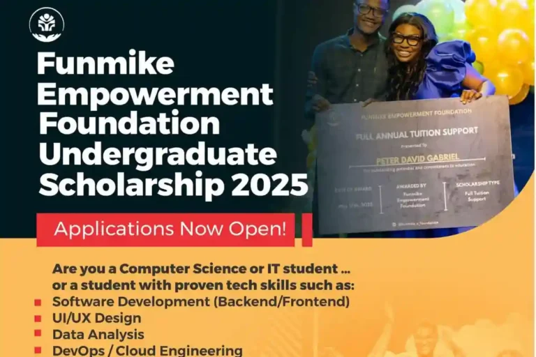 Funmike empowerment foundation opens 2025 scholarship application