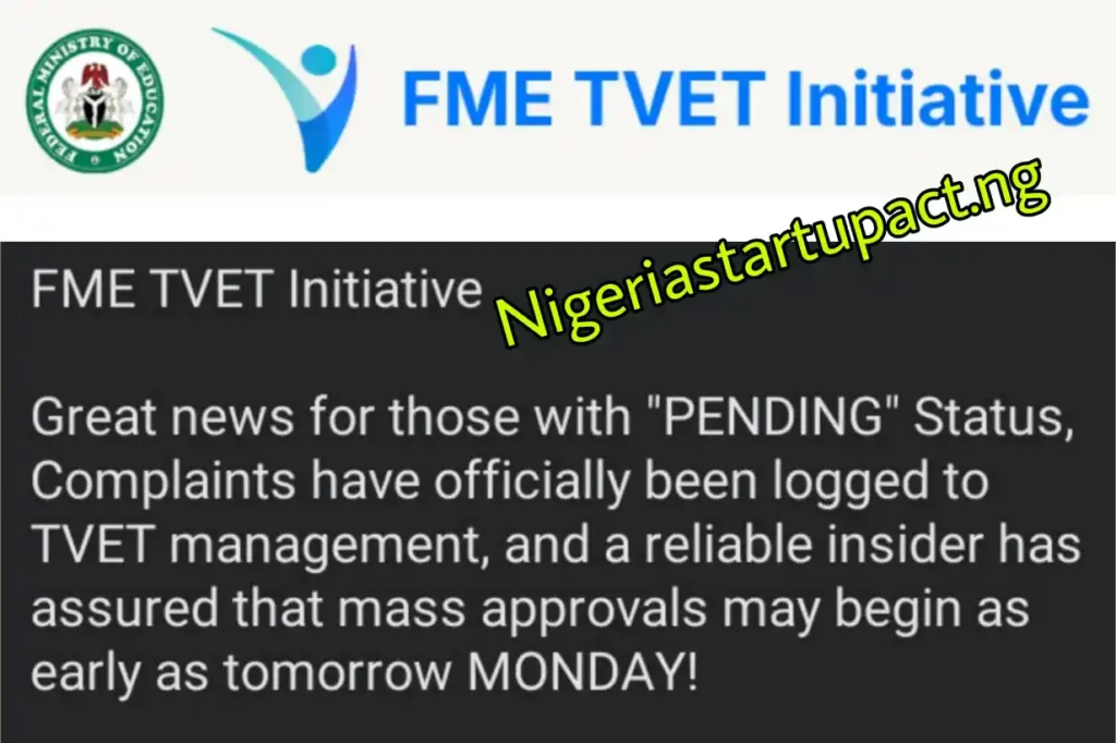 Claims emerge TVET has begun reviewing Pending status