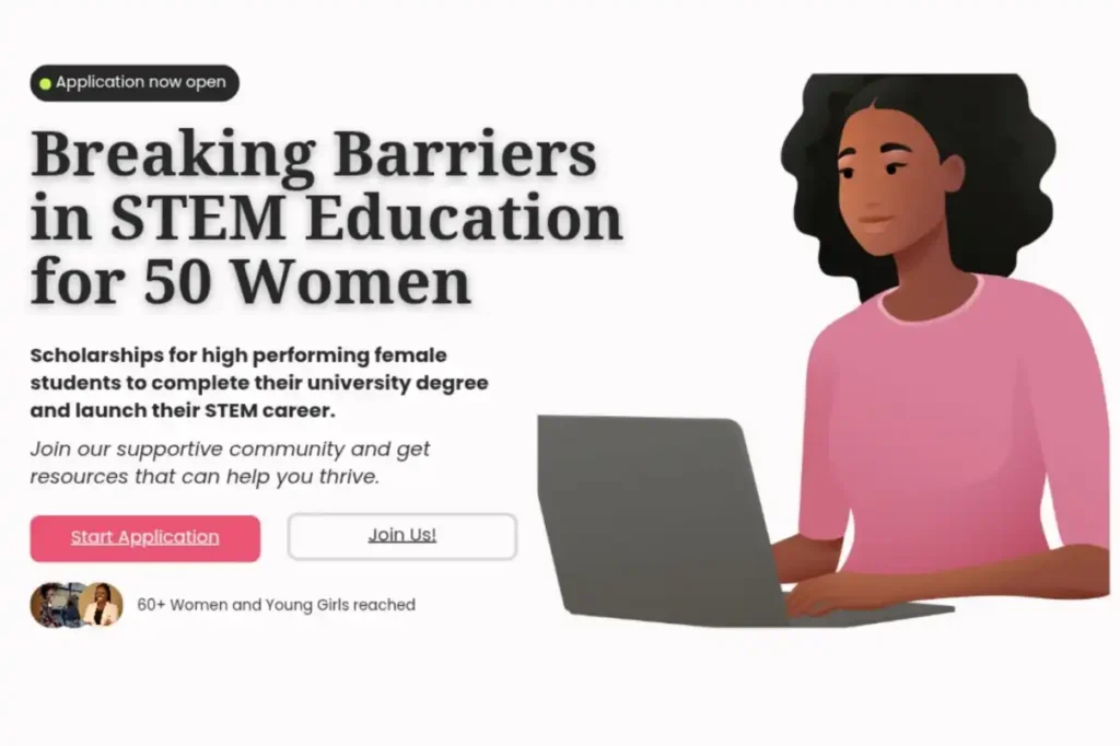 Afro-Tech girls opens project 100 for 50 scholarship for STEM