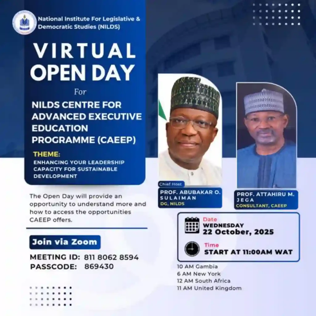 NILDS invites professionals to virtual open day programme