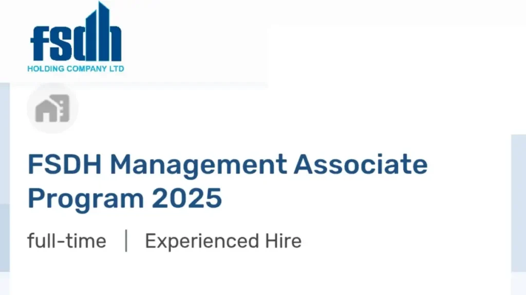 FSDH opens applications for 2025 management associate program