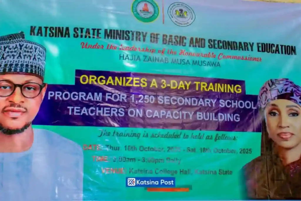 Katsina trains 1250 secondary school teachers in 3-day workshop