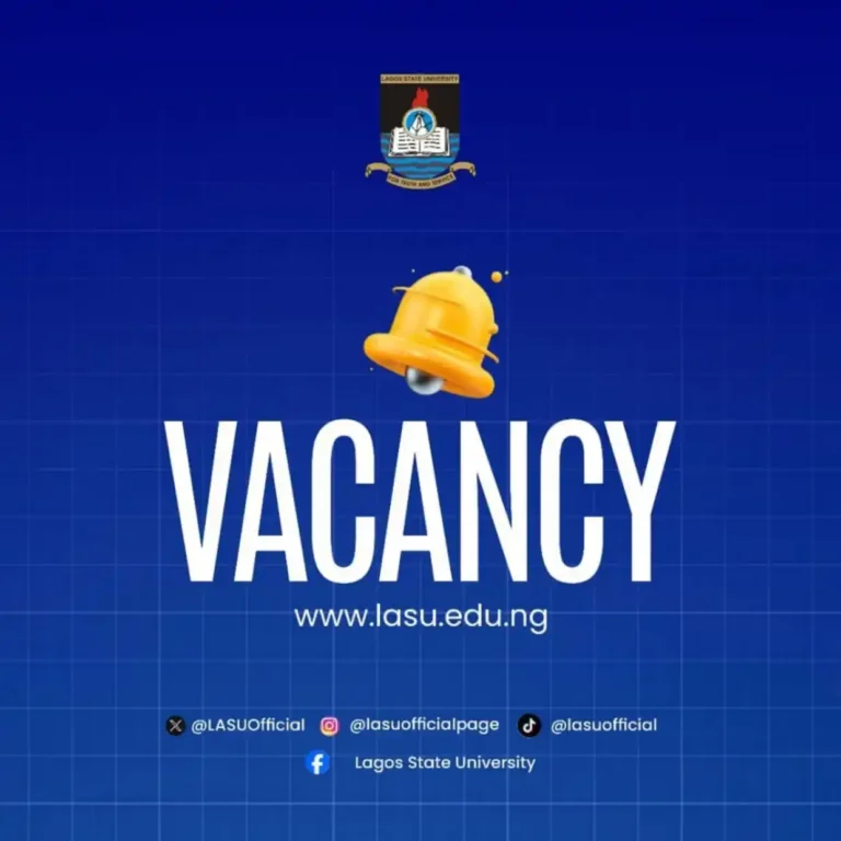 LASU opens 2025 recruitment for academic, technical positions