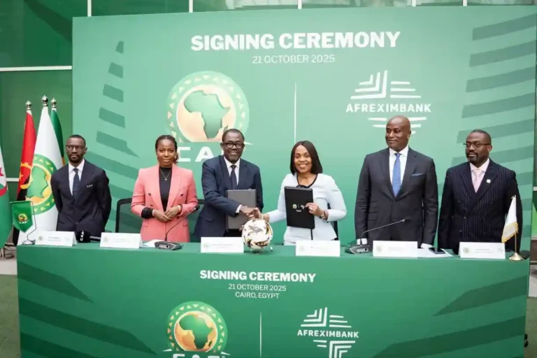 Afreximbank, CAF partner to advance Africa’s sports industry