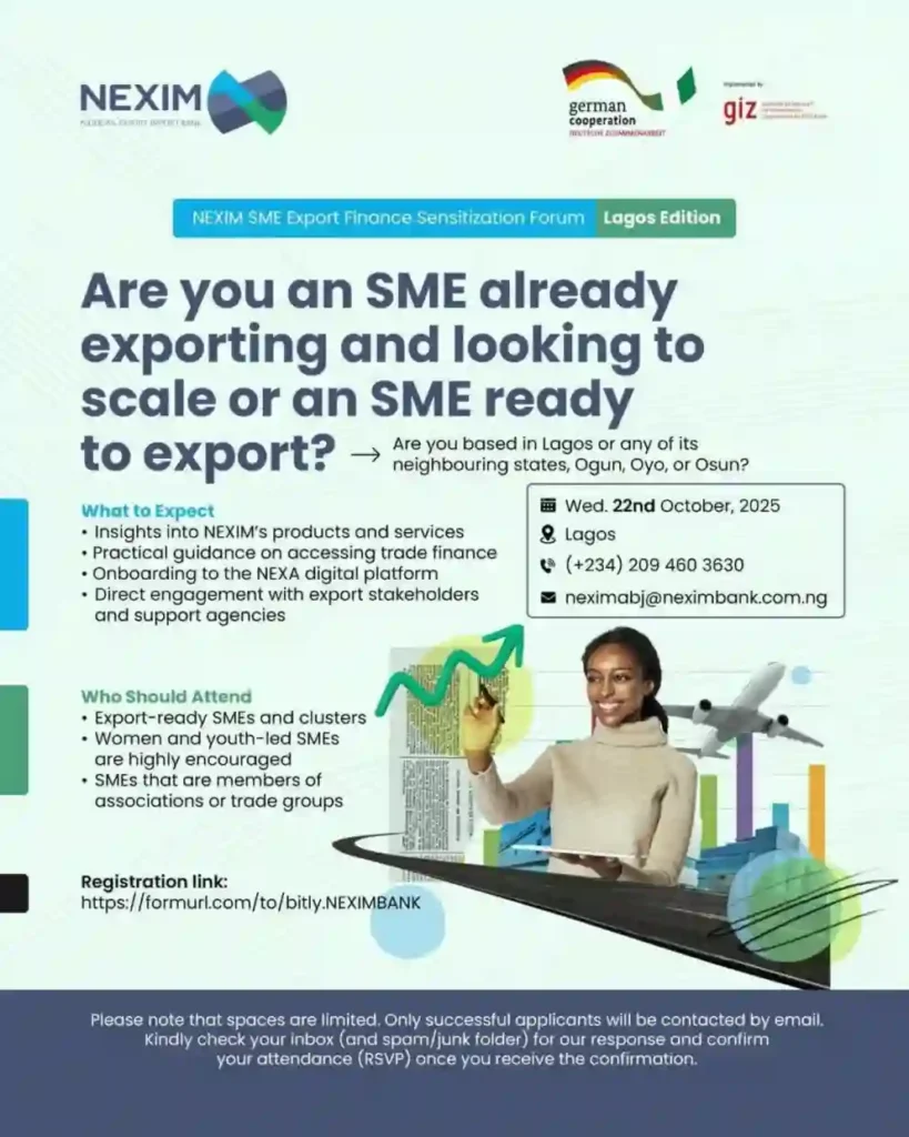 NEXIM Bank, GIZ host export readiness program