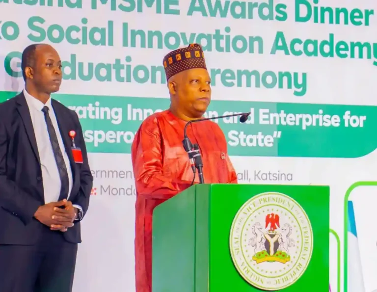 VP Shettima hails Radda as Dikko social innovation academy graduates fellows