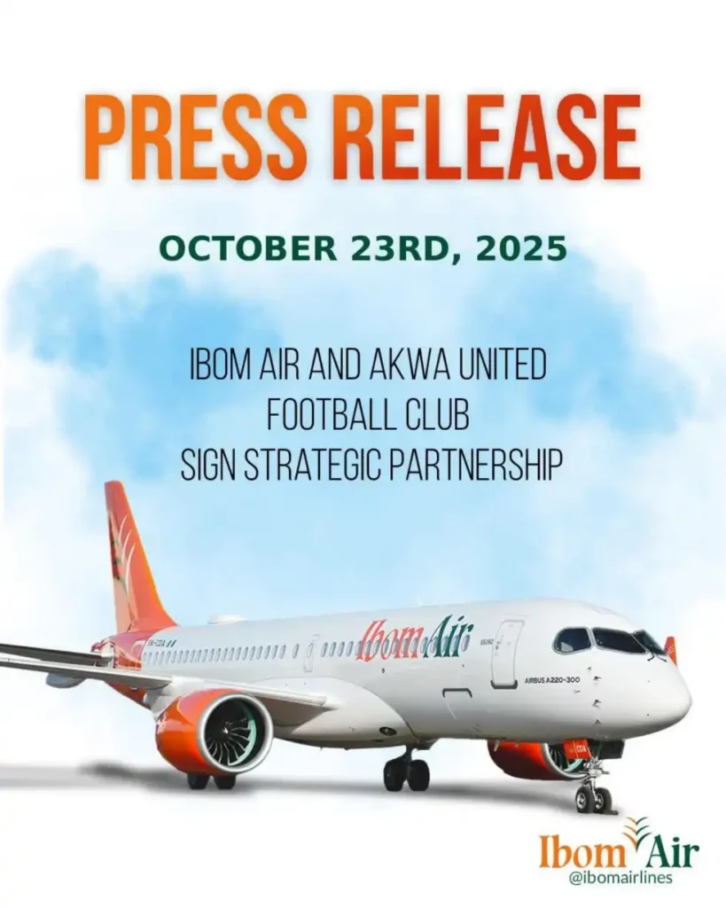Ibom Air signs ₦200m sponsorship deal with Akwa United FC