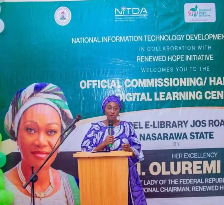 Oluremi Tinubu inaugurates 10 NITDA digital learning centres