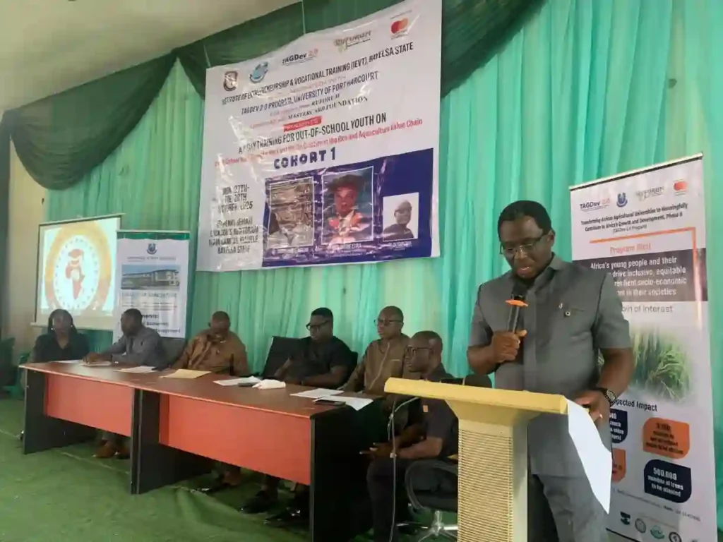 Bayelsa Institute begins 2-day training on rice, aquaculture empowerment