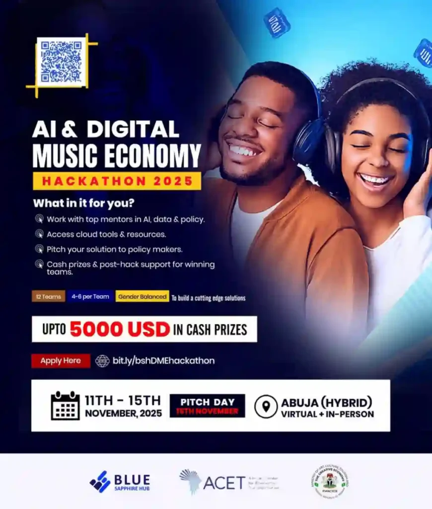 AI and digital music hackathon 2025 opens applications