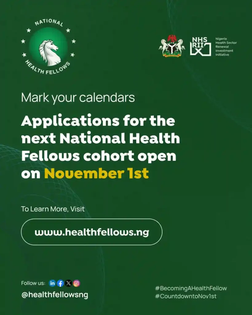 National health fellows programme set to open applications